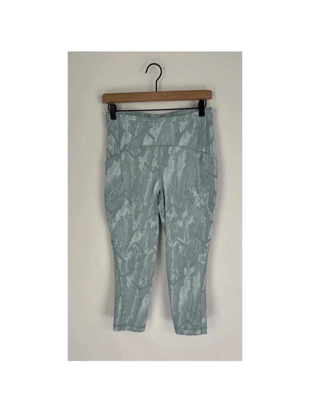 lululemon athletica Sage Green Printed Leggings